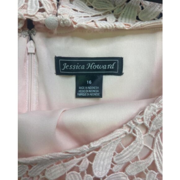 Jessica Howard Pink Dress Size 16 NWT - Picture 10 of 10